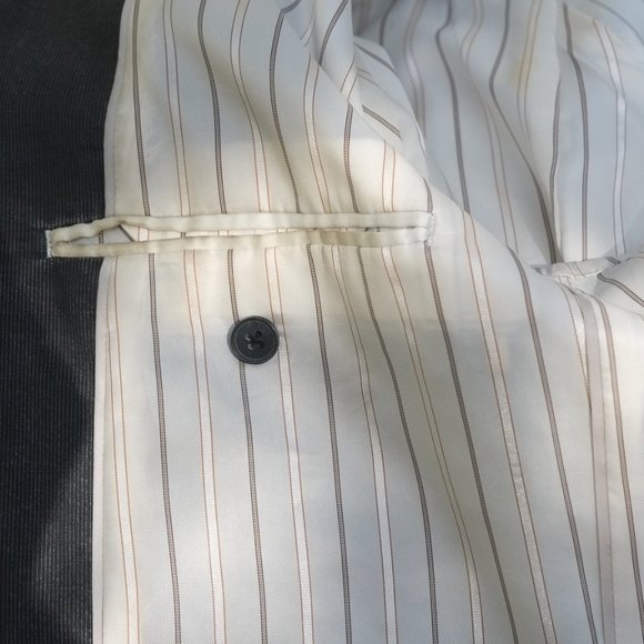 INC International Concepts grey cotton sports jacket L - Picture 5 of 6